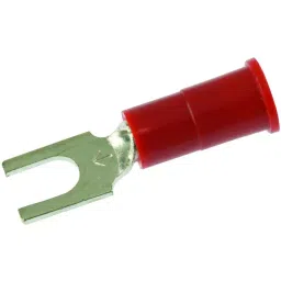 3M Terminal, Fork, Stud 10, Crimp, Red, MVU18-10FBX (Pack of 100)-picture-28