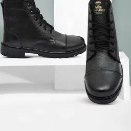 para commando Men Leather Regular Boots-picture-30