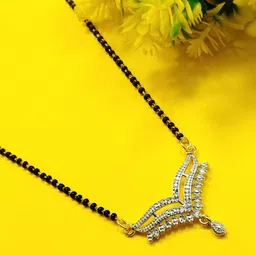 DIVYANSHI COLLECTION Brass Silver Silver Black Gold Jewellery Set - Pack of 3 image 2