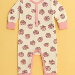 Kidbea Infants Printed Organic Cotton Rompers image 1
