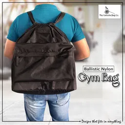 THE CALCUTTA BAG CO. WITH DEVICE Men Backpack with Shoe Pocket image 5