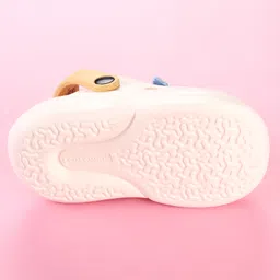 Cute Walk by Babyhug Clogs with Unicorn Applique & Back Strap - White image 5