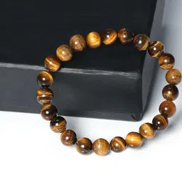 Divine souvenirs Unisex Artificial Beaded Elasticated Bracelet image 2