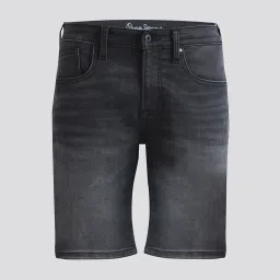 Pepe Jeans Black Regular Fit Denim Shorts image 5