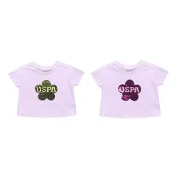 U.S. Polo Assn. Kids Purple Flip Sequin T-Shirt-picture-25