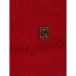 Pantaloons Junior Boys Fiery Red Acrylic Sweater image 5