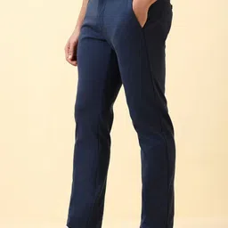 Allen Solly Men Solid Slim Fit Trousers image 4