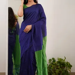 PHEASANT Saree With Unstitched Blouse Piece-picture-21