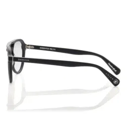 Shisen Fox Black Aviator Unisex Eye Frames image 3