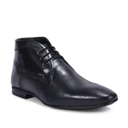 woodland Woods Men's Black Derby Boots-picture-14