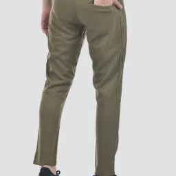 U.S. Polo Assn. Green Polyester Solid Regular Fit Trackpants image 2