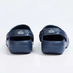 Fame Forever by Lifestyle Kids Navy & Yellow Back Strap Clogs image 4