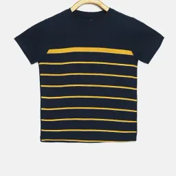 Dillinger Kids Navy Striped T-Shirt-picture-11