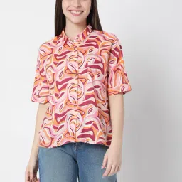 Vero Moda Pink Printed Shirt-picture-37