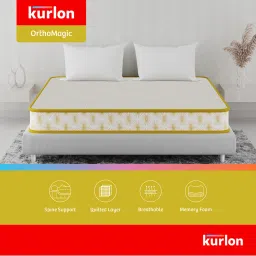 kurl on Kurlon Ortho Magic White Latex Single Size Mattress image 5