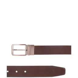 Van Heusen Brown & Black Leather Reversible Belt For Men image 5