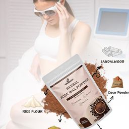 VAGHBHATT Herbal Body Wax Chocolate Flavour Powder-picture-0