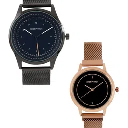 JOKER & WITCH Set of 2 Couple Watch Gift Set JWCW259 image 1