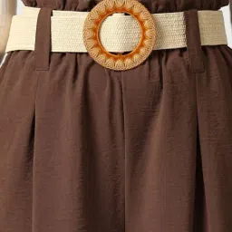 Van Heusen Brown Regular Fit Trousers image 5