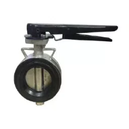 Valson 10 Inch (CF8) IC Wafer Type Butterfly valve with SS 304 Disc & EPDM MS Lever Operated image 1