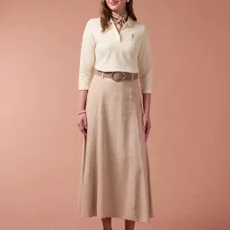 U.S. Polo Assn. White Embroidered T-Shirt image 5