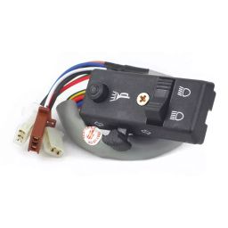 Uno Minda Handle Bar Switch - Right Side - Light Horn & Indicator (with 3 Wire Couplers) for 3W - Mahindra Champion Alfa - Passenger - 2007 Model (SW-0652A)-picture-34