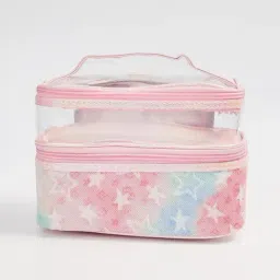 Ginger by Lifestyle Pink Printed Vanity Case-image-15