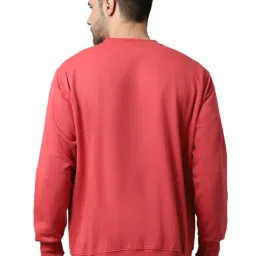 Vimal Jonney Pink & Orange Regular Fit Sweatshirts - Pack of 2 image 3