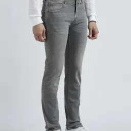 Pepe Jeans Grey Cotton Slim Fit Jeans image 3