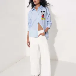 Sf Jeans By Pantaloons Frozen Fjord Boxy Fit Printed Shirt image 5