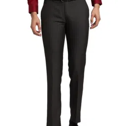 Raymond Green Slim Fit Trousers-image-93