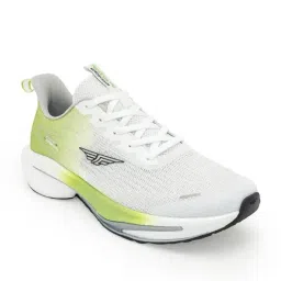 Red Tape Men's Urban Kicks White & Lime Walking Shoes image 3