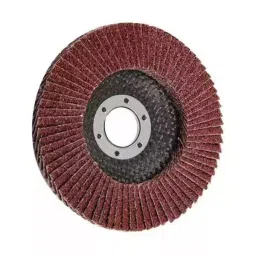 Fulcrum Flap Disc 4 Inch Dia x 120 Grit for Grinding Polishing and Buffing, IBFD4120 (Pack of 240) image 2