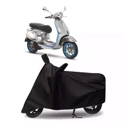 Auto Pearl Bike Cover for Vespa Elettrica (Black)-image-40