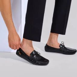 Neemans Men's The Charmers Black Boat Shoes-picture-23