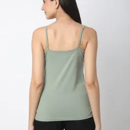 R&B Green Cotton Camisole image 2