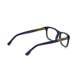 Diesel Blue Rectangular Eye Frames for Men image 5