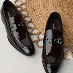 Imperio by Regal Men's Maroon Formal Loafers-picture-37