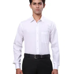Raymond White Regular Fit Shirt-image-82
