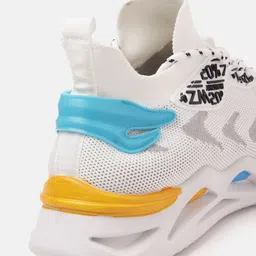 Mast & Harbour Men Woven Design Sneakers image 5