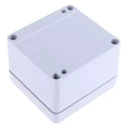 RS PRO Grey Die Cast Aluminium Enclosure, IP66, Grey Lid, 75 x 80 x 57 mm Model No 7608979 image 2