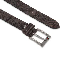 GIL Men Textured Leather Belt image 2