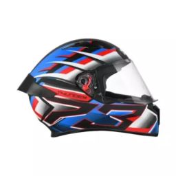 Studds N1 Black & White Medium (570 mm) Full Face Helmet, Thunder D6 Decor-picture-31