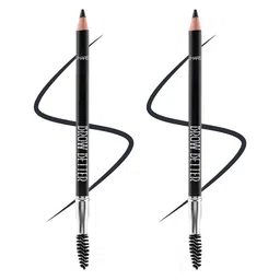 MARS Set Of 2 Brow Better 2-in-1 Eyebrow Pencil 1.4g Each - Black-picture-37