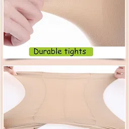 xs and os Women Semi Opaque Tights High Waist Stockings Pantyhose image 4