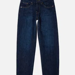 Pepe Jeans Cotton Woven Full Length Solid Coloured Jeans - Blue image 1