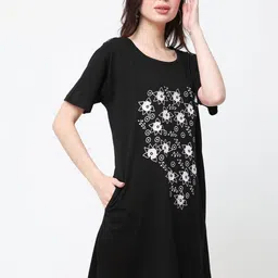 ONE SKY Women Typography Printed T-shirt image 3