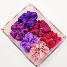 Dvabeautyshop Women Set of 6 Ponytail Holders-picture-44