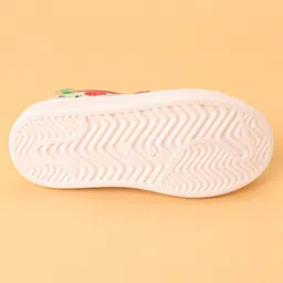 Cute Walk by Babyhug Casual Slip On Shoes Ladybug Print - Red image 5