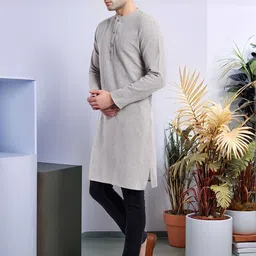 Moda Rapido Men Handloom Kurta image 5